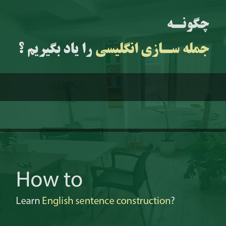 Learn English sentence construction